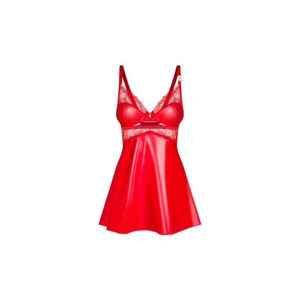 Aliosa nuisette et string - Rouges